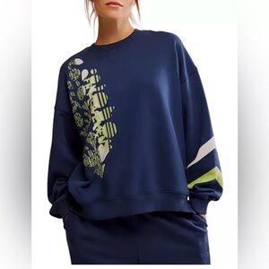 NWT FP Movement All Star Buti Logo Pullover